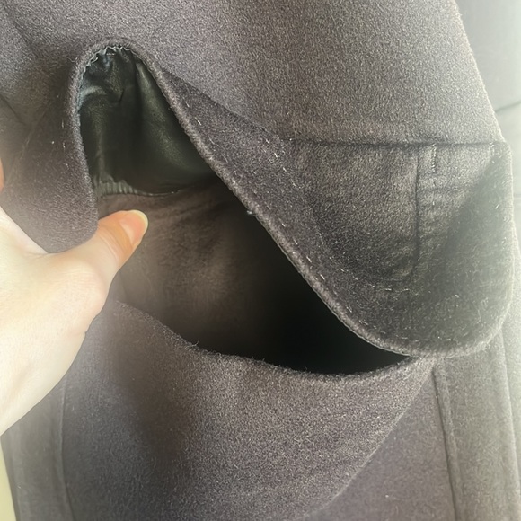 Wool/Cashmere Dark Brown Pringle of Scotland Coat - Picture 8 of 10